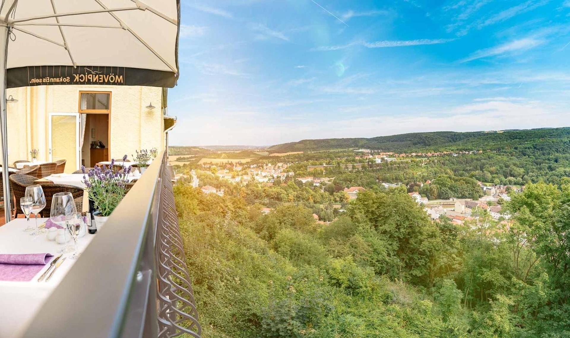 Berghotel Wilhelmsburg Bad Kosen Exterior foto